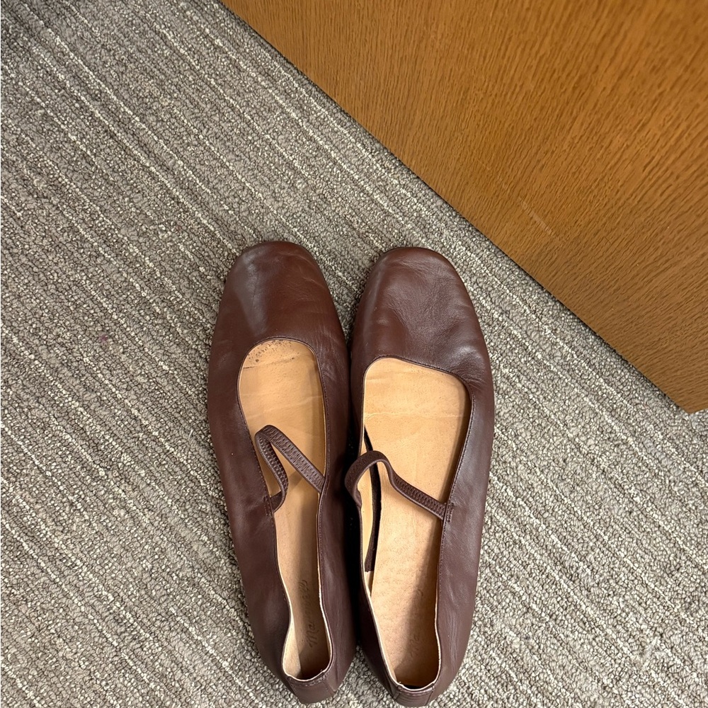 Madewell brown Mary Jane’s